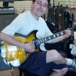 Oren at Saratoga Guitars